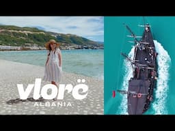 Vlorë, Albania 🇦🇱 A Quirky European Beach Town & Pirate Ship Adventures on the Albanian Riviera!