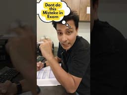 Dont do this mistake in Accounts #accounting #exampreparation #examtips