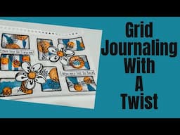 Grid Journal Tutorial #artjournal #mixedmedia #gridjournal