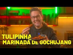 Tulipinha da Asa com uma Marinada de GOCHUJANG, PERA e MEL!!