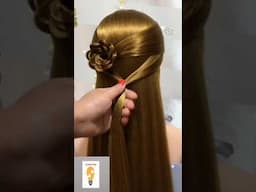 Easy, beautiful and quick hairstyle tutorial.