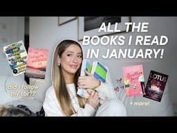 Every book i read in January & what i rated them! ⭐ (did i stick to my tbr??)