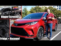 Review: 2025 Toyota Sienna - Bigger Screens + More Features!