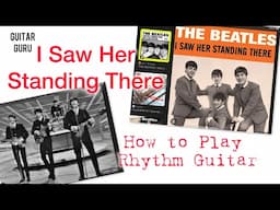 I Saw Her Standing There  || How to play John Lennon guitar part