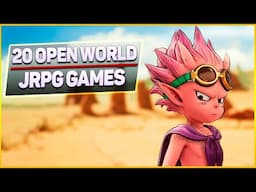 Top 20 Anime-Style Open World  PC Games | Open World JRPG