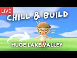 🔴 Mushroom Valley 🤩 Chill and Build with me // Genshin Island: Pom Poko 🌿 ACNH Live Stream