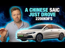 A Chinese Car from SAIC just drove 2208km on one tank and charge