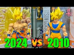 15 ANNI DI SH FIGUARTS A CONFRONTO - Super Saiyan Goku Legendary 2024 VS Super Saiyan Goku 2010