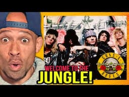 Guns N' Roses - Welcome To The Jungle REACTION!!! This is TRUE legacy ROCK...