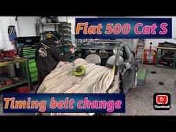 FIAT 500 LOUNGE FACELIFT 2017 CAT S COPART SALVAGE REBUILD PART 3