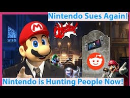 Nintendo Hunts People Down To Sue Them Via Reddit and Repair Orders! Nintendo vs Emulation