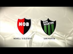 Fútbol en vivo. Newell’s vs. San Martín SJ. Fecha 14. Torneo de Primera División 2016/2017. FPT