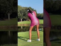 The sound of a flushed iron! 🤤 #golfswing