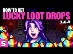 Lucky Loot Drops | 100% Completion Stardew Valley Lets Play