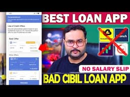 ✅₹4,80,000 Loan Approval - Brand New loan app | Low CIBIL, Only Adhar & PAN | Top 3 Loan apps