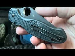 TKJ Exclusive Spyderco Para 3 LW Deep Forest FRN DLC CRUWEAR - Quick Look!