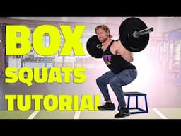 Box Squats Exercise Tutorial | An Amazing Beginner Squat Exercise!