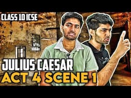 Julius Caesar - Act 4 Scene 1 | Line by Line explanation | Episode #11 | (Hindi with Subtitles)