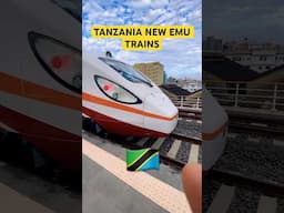 🇹🇿Tanzania New EMU TRAIN #mchongoko #tanzania #electrictrains #connectslogtv #youtubeshorts