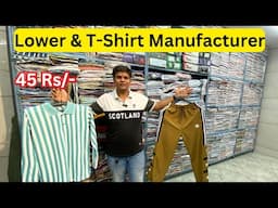 Branded T-shirts Wholesale Market In Delhi | Gandhi Nagar Delhi T-shirt |Biggest T-shirt Wholesaler