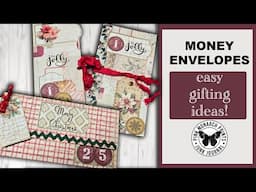 Prep for the holidays! Easy Christmas Money Envelopes - We'll be making these on repeat :)