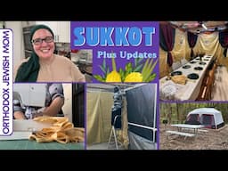 Sukkah Decorating and Catching Up | Orthodox Jewish Mom (Jar of Fireflies)