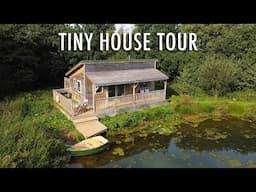 Tiny House Cabin With Private Pond And Boat! Off-Grid!