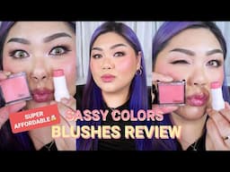 AFFORDABLE SASSY COLORS BLUSH REVIEW (MAY BLUSH STICK NA DIN PALA!)