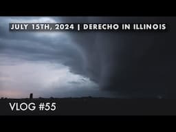 Chasing a Destructive Derecho Across Illinois | July 15th, 2024