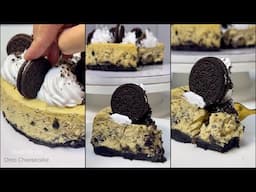 OREO CHEESECAKE Baked Recipe