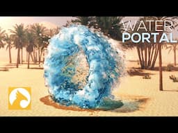 Water Portal VFX Tutorial with Phoenix & Vray in 3Ds Max (Full Process) | RedefineFX