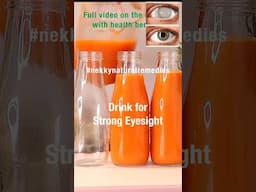 Drink for strong Eyesight No Eyeglass No Blurry #short #viralshort