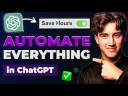 Automate ANY task using ChatGPT! (with GPT actions feature)