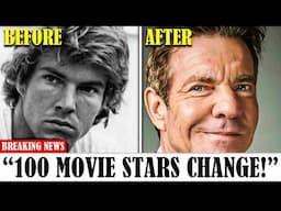 100 CRAZY Movie Stars' Transformation [From Young to Old]