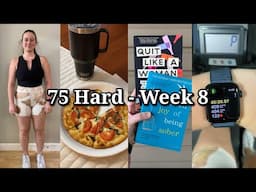 My 75 Hard Journey: Week 8 Achievements In Weight Loss, Reading, and Pushing My Limits