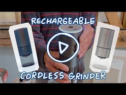 Our Electric Grinder - Rechargeable, Cordless and Easy!