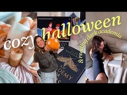 reading dark academia & fun fall things 🍂🌼 | COZY READING VLOG