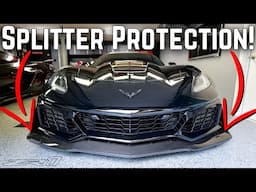 Sliplo SAVED me THOUSANDS by protecting my Corvette ZR1 splitter!