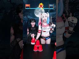 "Harley Quinn VS Wednesday" Cup Challenge