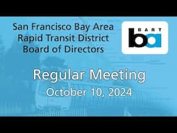 Board of Directors Meeting October 10, 2024