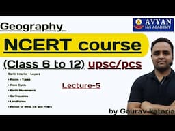 Geography NCERT course | NCERT Fundamentals | Class 6 to 12 Basic to Advance | Avyan Ias