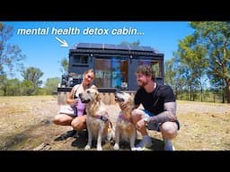 We Spent 48 Hours In a DETOX CABIN In the Middle Of Nowhere!!