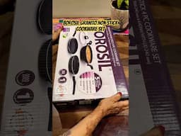 Borosil  Non Stick Cookware Set #borosil #cookwareset #cookware #unboxing #nonstick #kitchen en