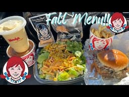 Wendy’s Mushroom Bacon Cheeseburger, Taco Salad & Salted Caramel Frosty Review