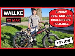 Wallke X3 Max Dual Motor Foldable E-bike *Review*