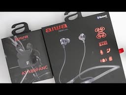 Aiwa ANC TWS and Neckband Earphones Unboxing and First Impressions 🔥⚡🔥