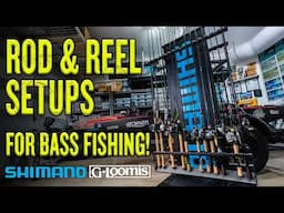 My CRAZY Rod & Reel Arsenal FOR BASS FISHING!