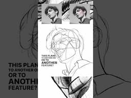 How to Draw Facial Structure | Understanding the Asaro Method /// #draw #portraitdrawing #sketch