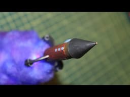 I made a Rocket! (Small LED light diorama.)