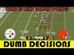 Dumb Decisions: The DUMBEST Clock Management of Week 12 | Steelers @ Browns (2024)